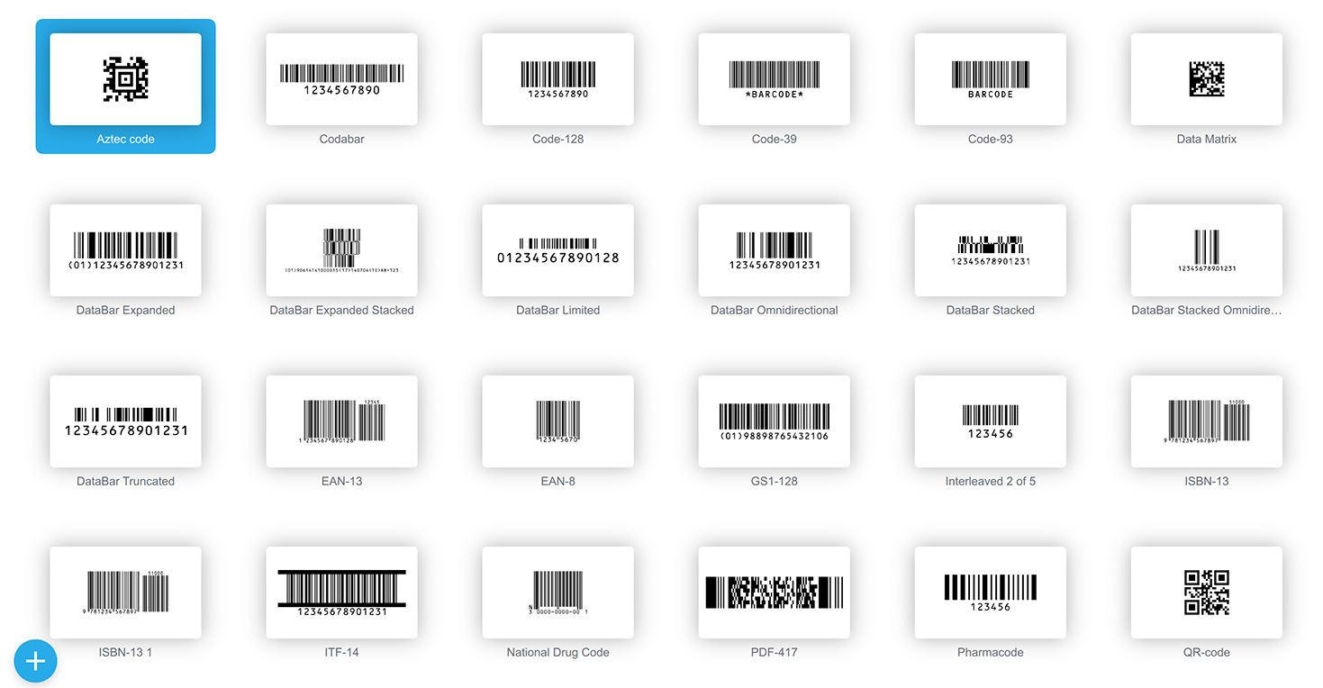 Все созданные штрих-коды хранятся в одном месте в приложении Barcode