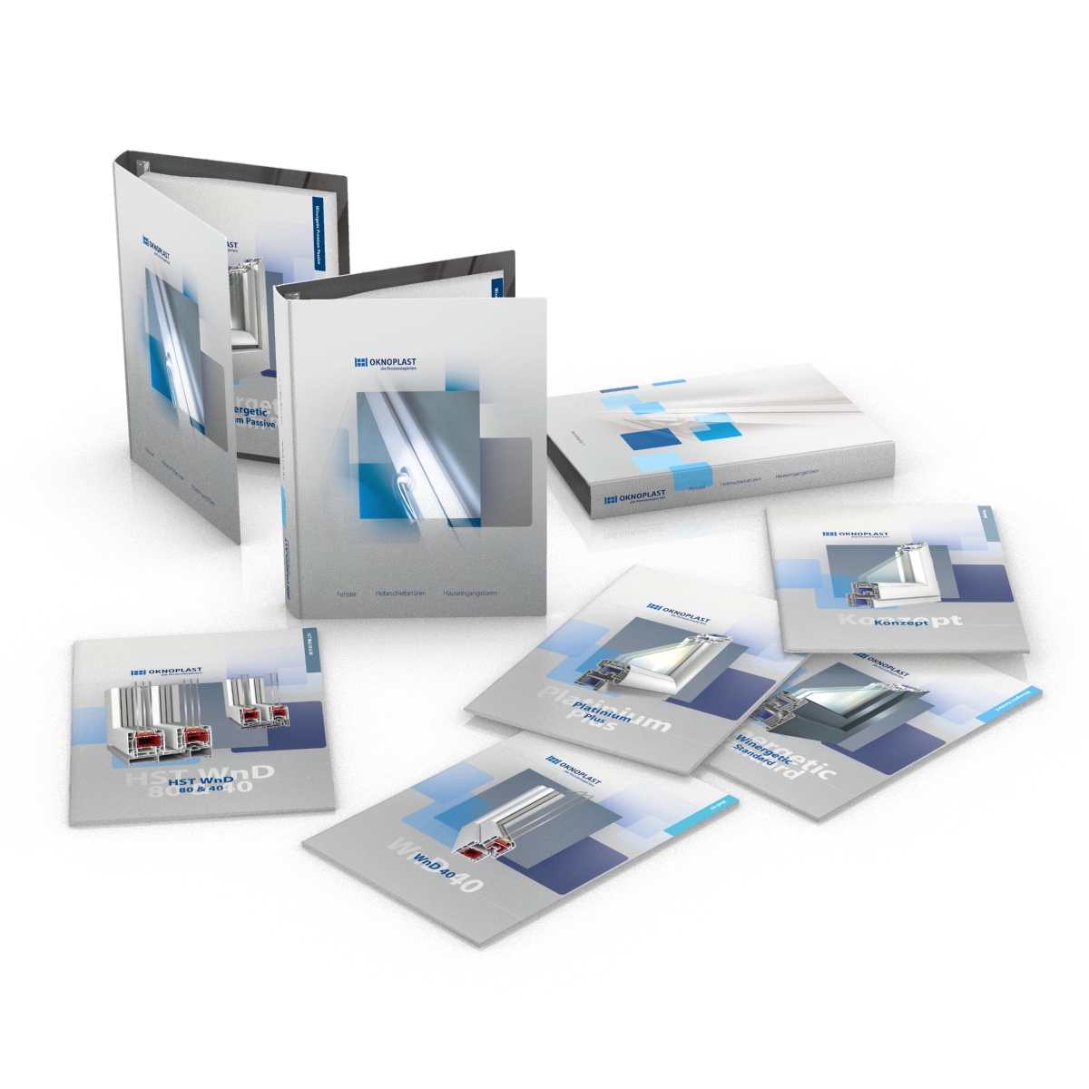 Assorted stationery made in Boxshot