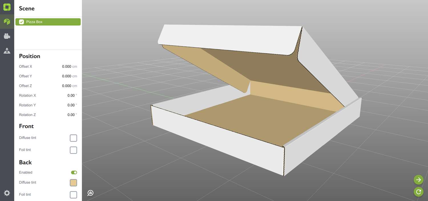 Пользовательский интерфейс Origami