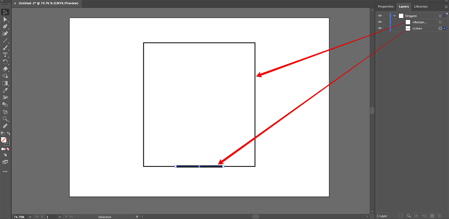Перекрывающиеся линии реза в Adobe Illustrator